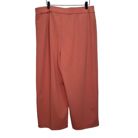 Addition Elle Wide Leg Cropped Pants Size 0X NWT - Picture 3 of 10